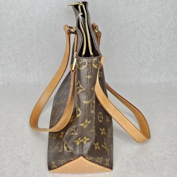 Lous Vuitton Monogram Cabas Piano Tote Bag Handbag Purse with Card - Picture 4 of 14